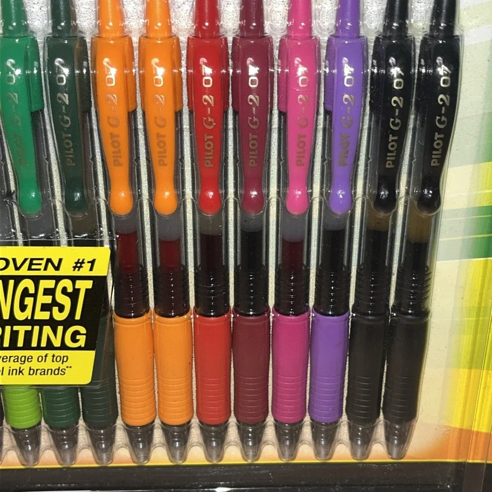 Pilot G2 Retractable Premium Gel Ink Set | 20 Pens | Assorted 0.7mm | G27200